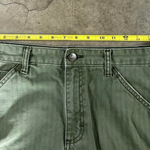 Lee vintage modern Green and Khaki Trousers/dungarees - Picture 5 of 6